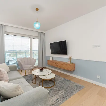 Polanki Aqua Apartamenty Familly With Free Pool & Wellness 코워브제크